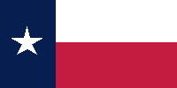 Texas Flag 200x100